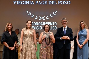 Virginia Page del Pozo (Consejera de Turismo, Cultura, Juventud y Deportes)